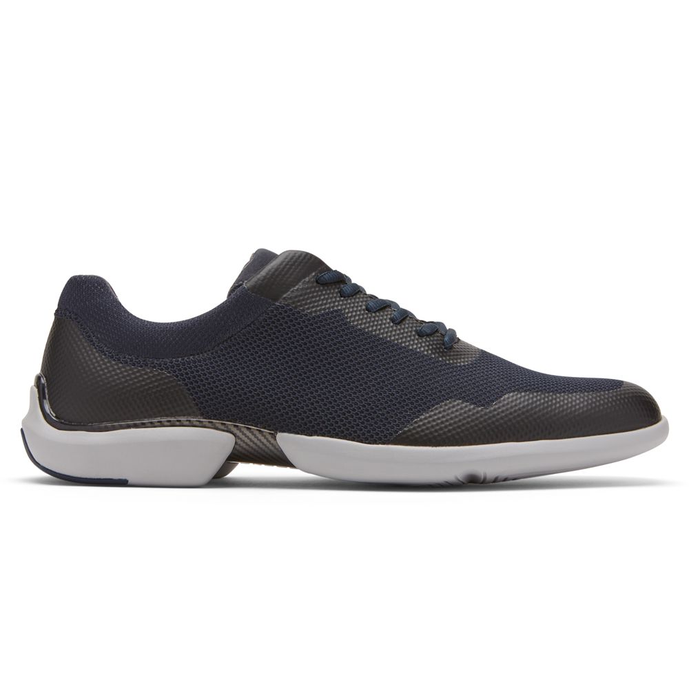 Sapatilhas Homem Rockport Total Motion Advance Sport Plain Toe Azuis,Portugal EJABP-9501